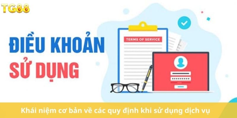 Khái niệm cơ bản về các quy định khi sử dụng dịch vụ