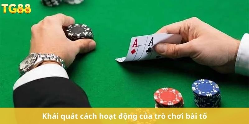 Khái quát cách hoạt động của trò chơi bài tố